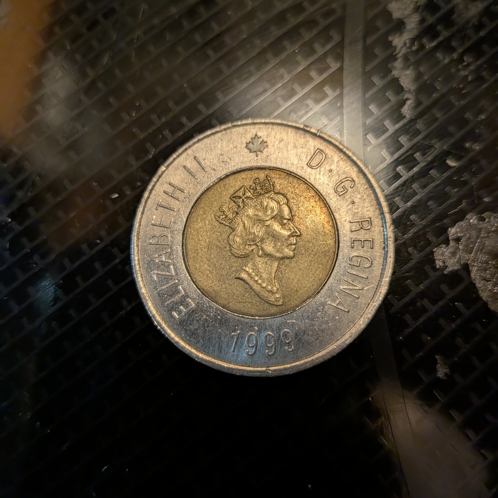 1999 Canadian Two Dollar Coin